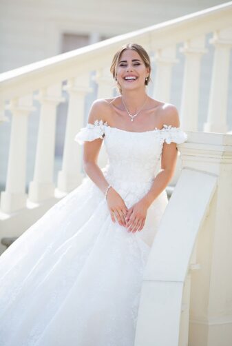 Brautkleid MissGermany 2019 Ivory Leticia MGB22 1 Bei Avorio Vestito Brautmode In Berlin
