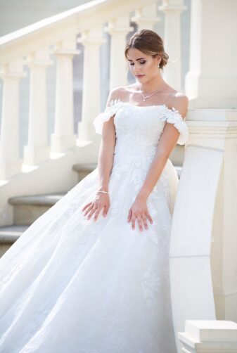 Brautkleid MissGermany 2019 Ivory Leticia MGB22 2 Bei Avorio Vestito Brautmode In Berlin