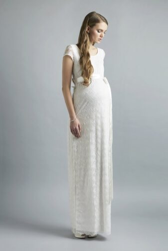Sweetbelly 2019 Umstandskleid Allegra Ivory Langes Kleid Avorio Vestito Eiche Brautmode Berlin