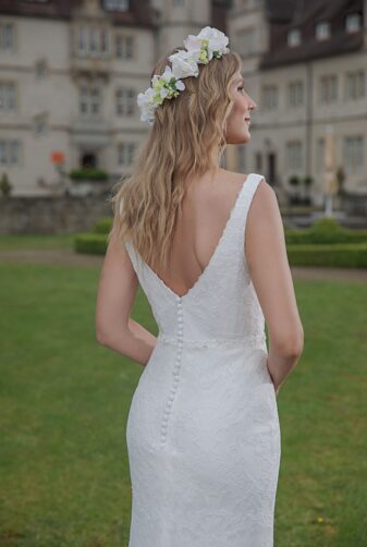 Amera Vera Kollektion 2020 Ivory Brautkleid Ambrosia B2043 5 Bei Avorio Vestito BrideStore And More Brautmode In Berlin Eiche