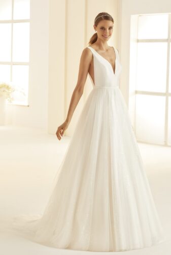 Ivory Brautkleider Bianco Evento 2020 AMANDA 1 Avorio Vestito BrideStore and more in Berlin Eiche