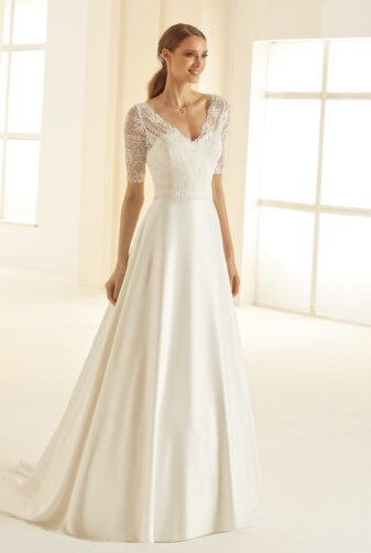 Ivory Brautkleider Bianco Evento 2020 BARBARA 1 Avorio Vestito BrideStore and more in Berlin Eiche