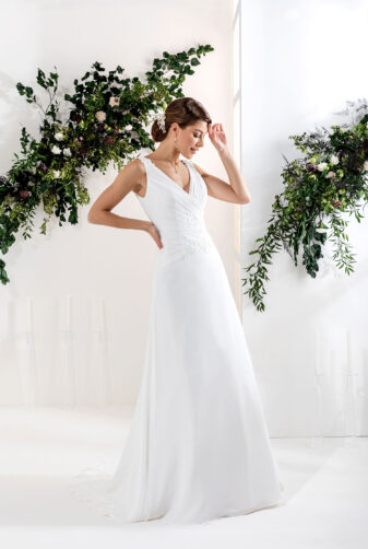 EGLANTINE CREATIONS 2021 Brautkleid EGC21 VISION 0563 Brautmode in Berlin Avorio Vestito BrideStore and more